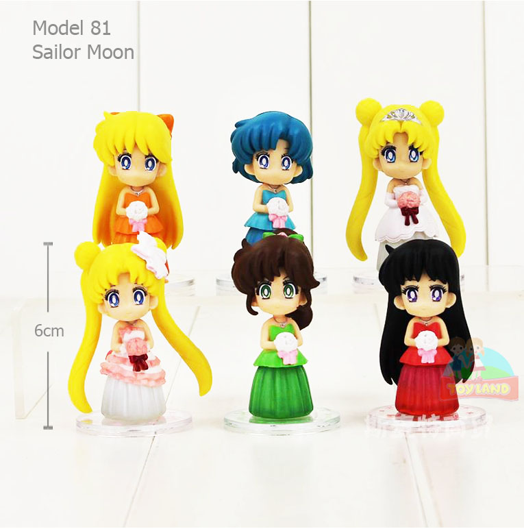 Action Figure Set - Model 81 :  Sailor Moon
